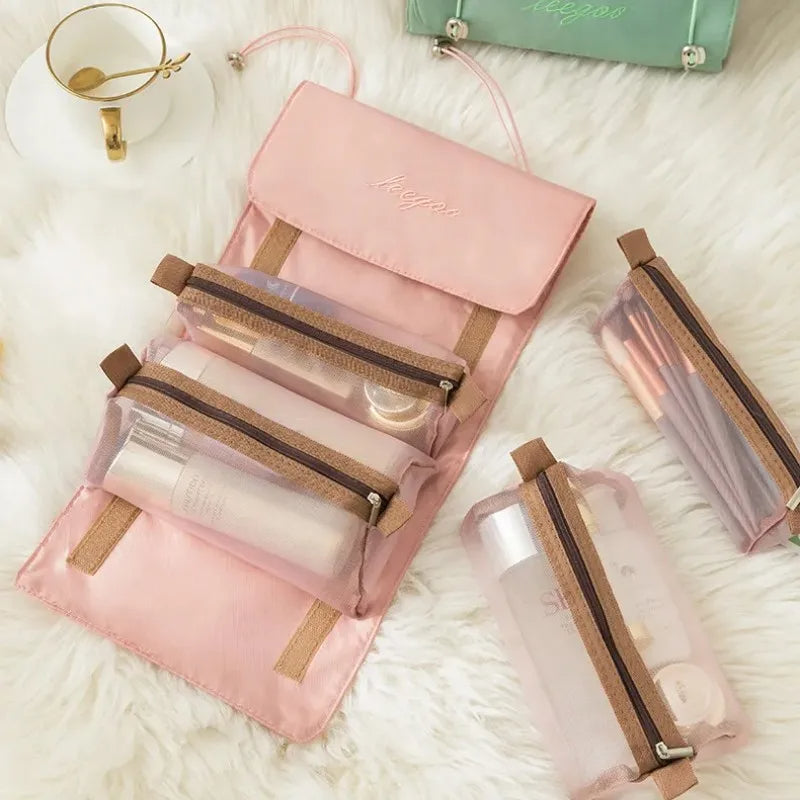 4 In 1 Storage Bag,Horizontal Square Function Dustproof Storage, Applicable Scenes Bedroom Living Room Travel Storage Scenes Travel Storage, Makeup Storage, Bathroom Storage, Toiletries