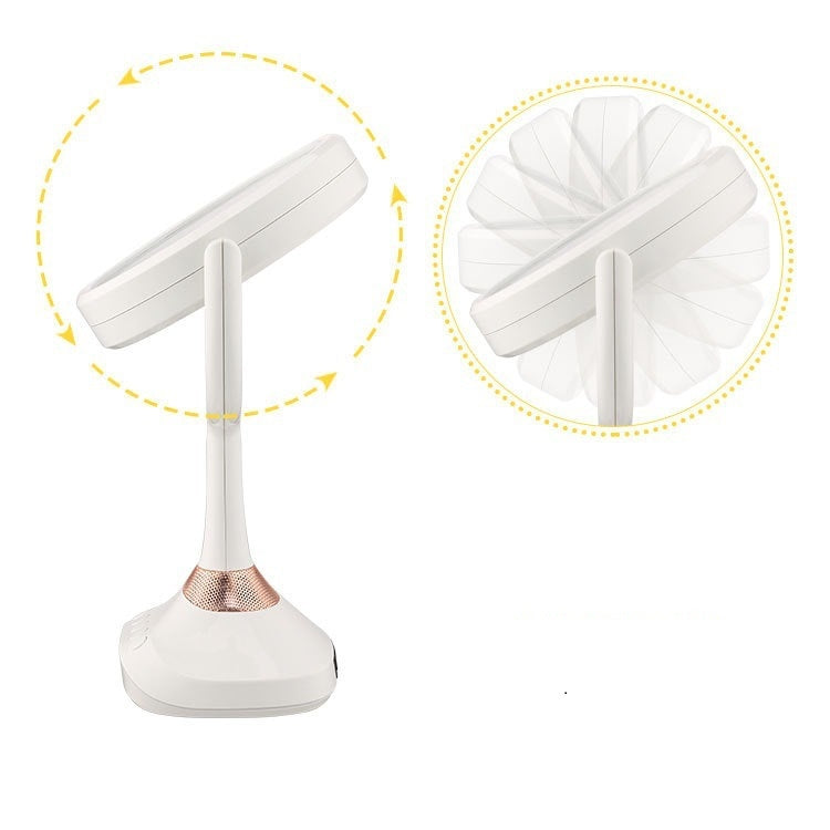Double-sided Vanity Mirror Portable Desk Mirror Bluetooth Music Multifunctional Mirror