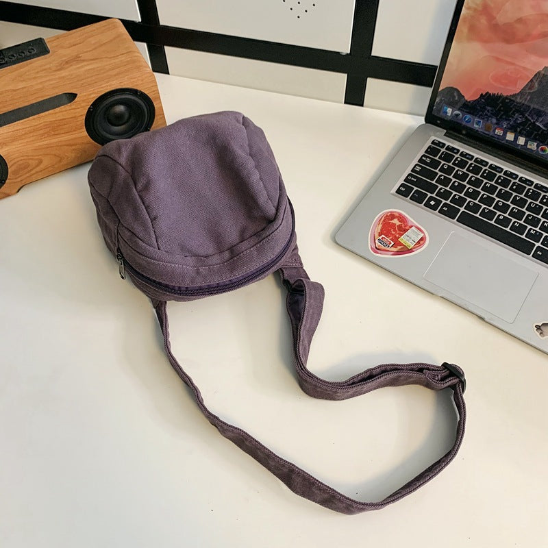 Retro Harajuku-style Artistic All-match Commuter Crossbody Bag