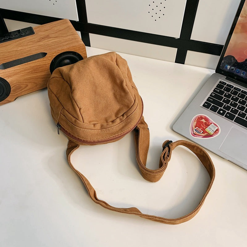 Retro Harajuku-style Artistic All-match Commuter Crossbody Bag