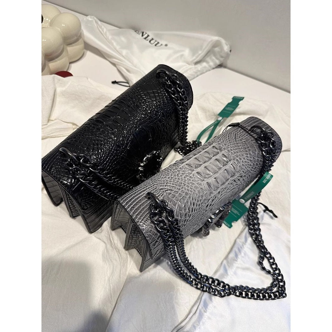 High-fashion Underarm Light-luxury Crossbody And Shoulder New Design Small Square Bag